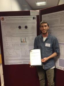 Nacho with his Prize